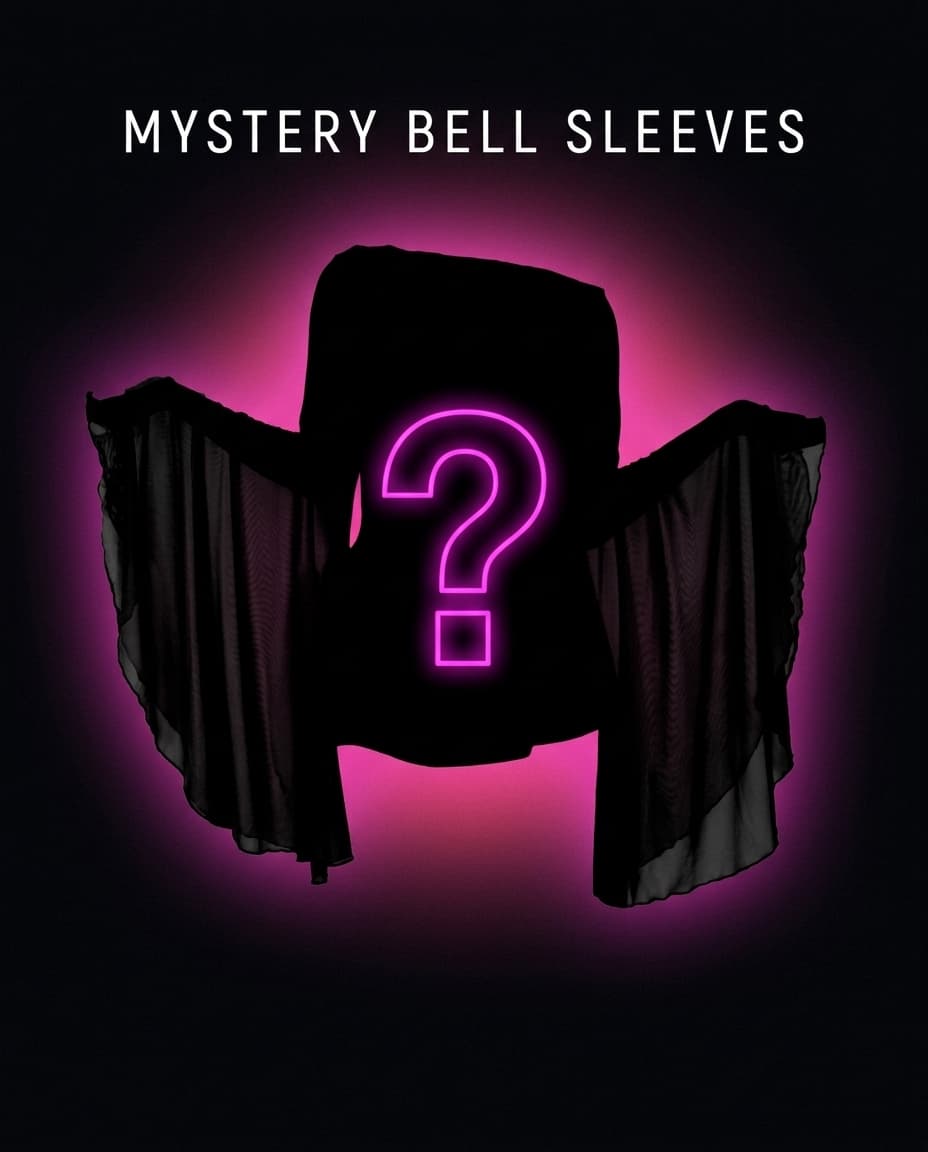 Mystery Bell Sleeves. Freedom Rave Wear product photo