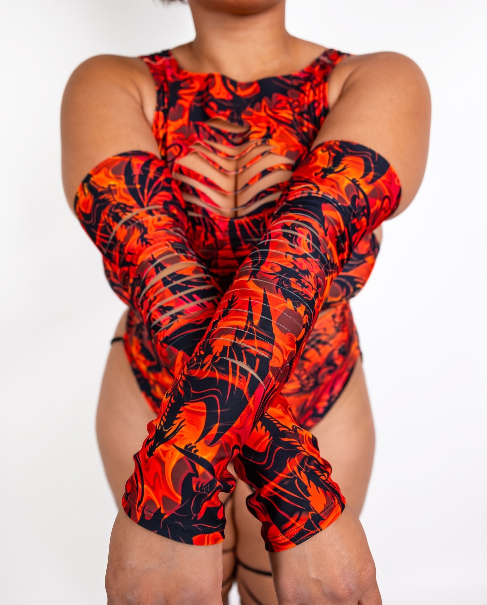 Forbidden Slit Arm Sleeves