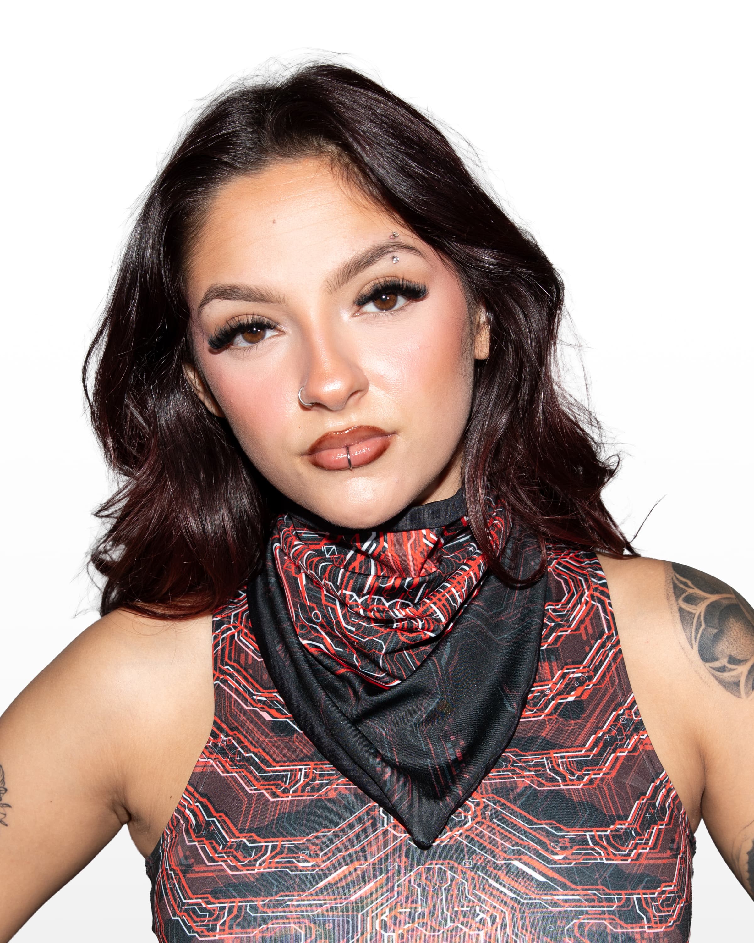 Deadwire Bandana. Freedom Rave Wear product photo