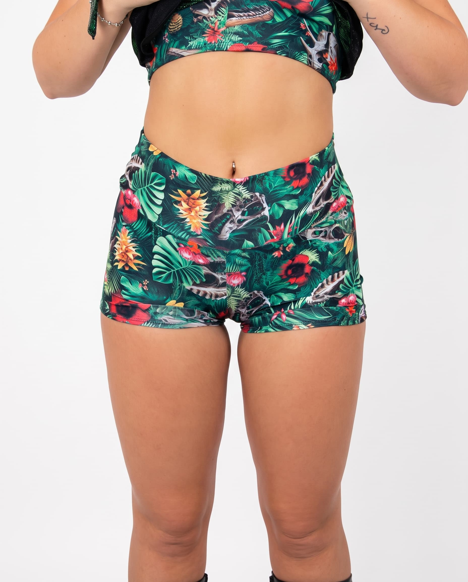 Florasaur Spandex Shorts