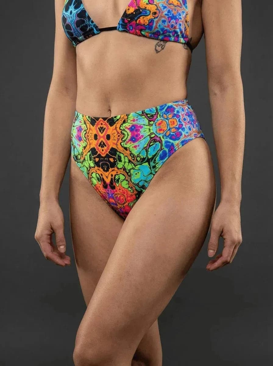 Lucidity High Waisted Brazilian Bottoms