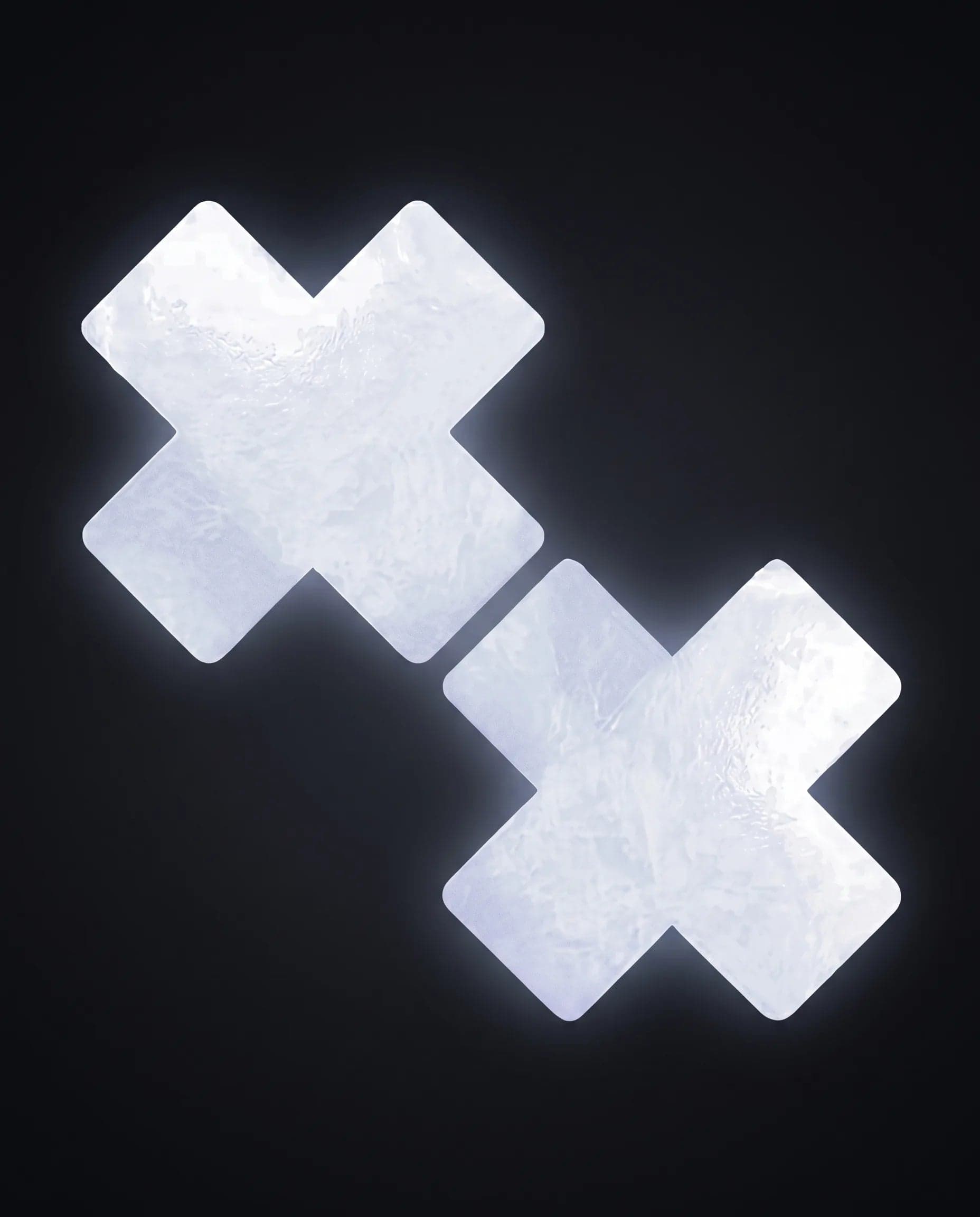 Arctic Fox Wet Vinyl X Factor Nipple Cover Pasties