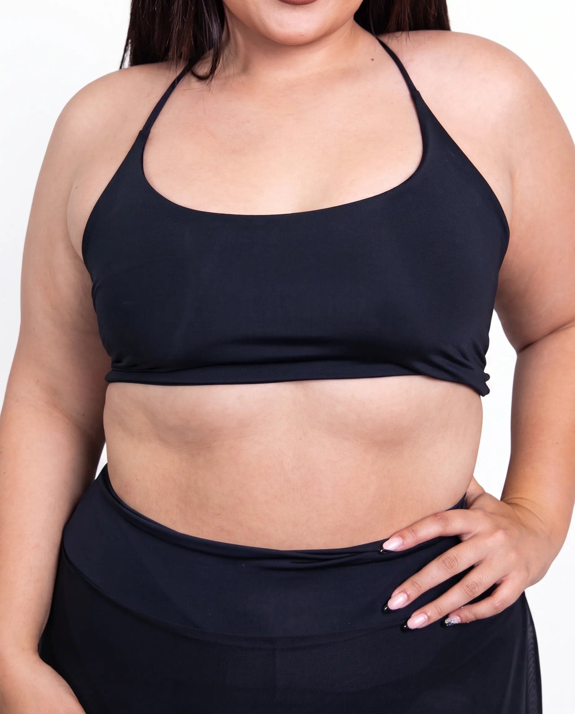 Matte Black Lush Top