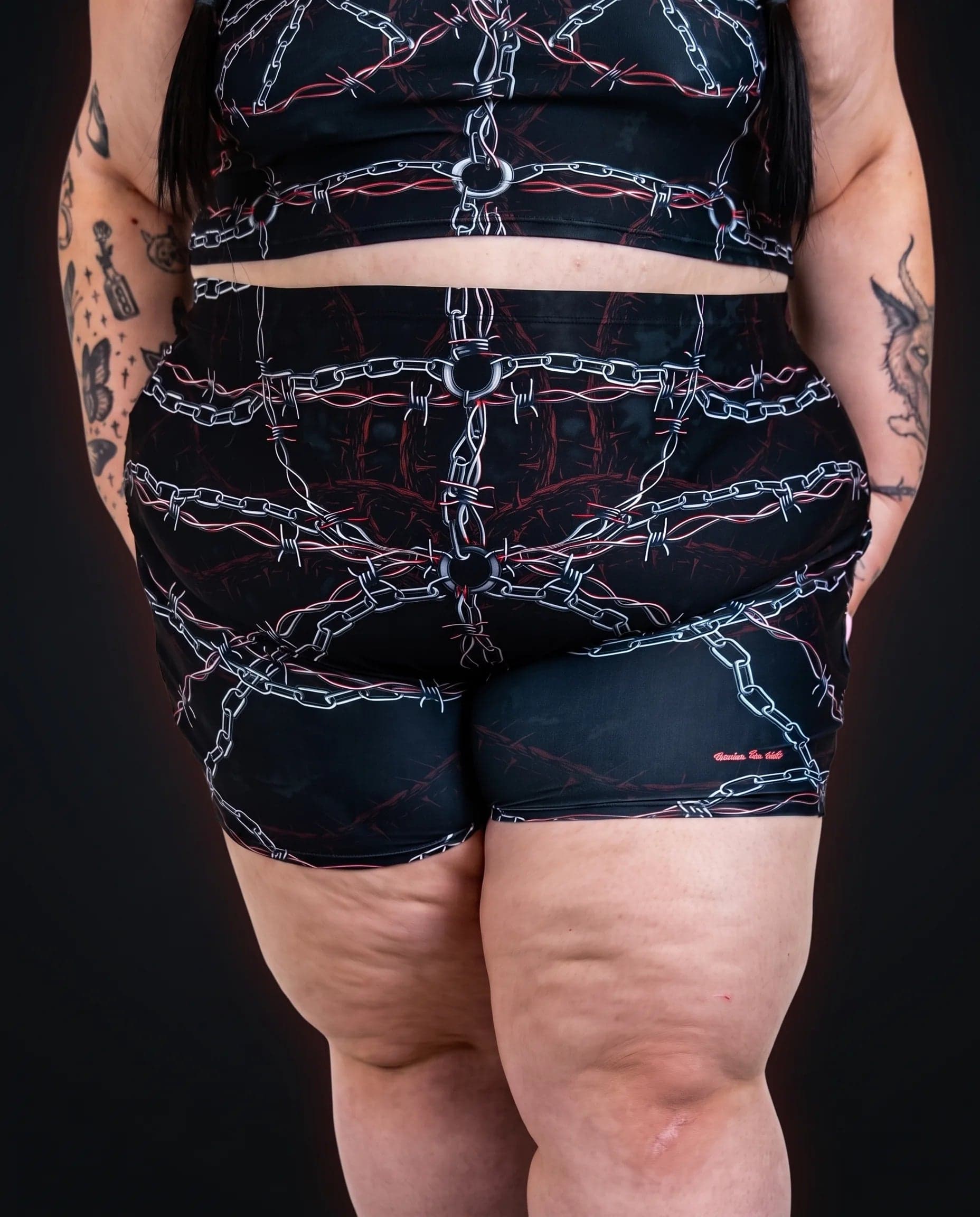 Purgatory High Waist Shorts